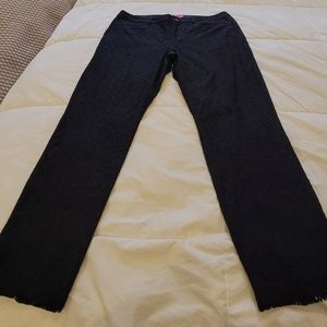 Lilly Pulitzer Kelly Lace Skinny Ankle Pants  Onyx Paradise Found Lace 10